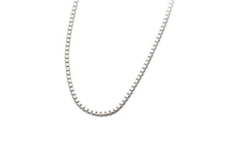 24 Inch Box Chain Silver