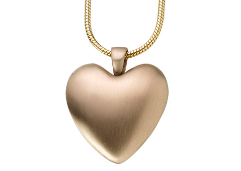 Heart Pendant Bronze